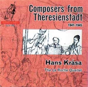 Krása Hans - Composers From Theresienstadt - Han i gruppen Externt_Lager / Naxoslager hos Bengans Skivbutik AB (4121242)