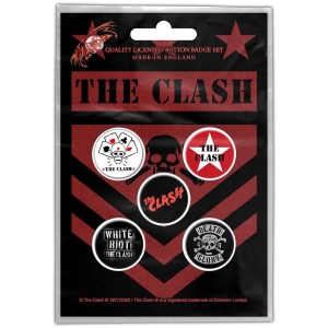 The Clash - The Clash Button Badge Pack : London Cal i gruppen ÖVRIGT / Merchandise hos Bengans Skivbutik AB (4122043)
