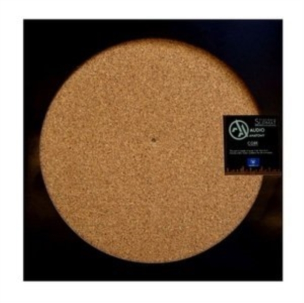 Vinyltillbehör - Slipmat Cork - Turntable Mat i gruppen ÖVRIGT / Vinyltillbehör hos Bengans Skivbutik AB (4124323)