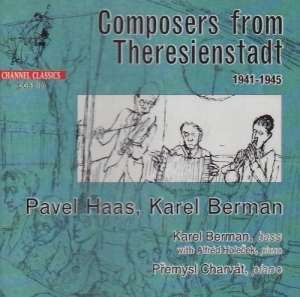 Pavel Haas Bart Berman - Composers From Theresienstadt - Haa i gruppen Externt_Lager / Naxoslager hos Bengans Skivbutik AB (4125025)