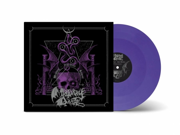 Mortuary Drape - Wisdom - Vibration - Repent (Purple i gruppen VINYL / Hårdrock hos Bengans Skivbutik AB (4125708)