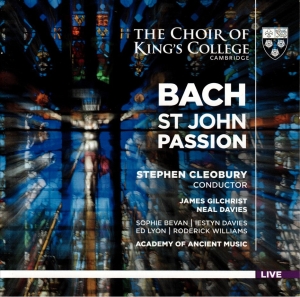 Bach J S - St Johns Passion i gruppen Externt_Lager / Naxoslager hos Bengans Skivbutik AB (4125974)