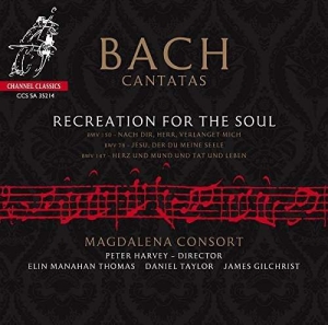 Bach J S - Recreation For The Soul - Cantatas i gruppen Externt_Lager / Naxoslager hos Bengans Skivbutik AB (4125999)