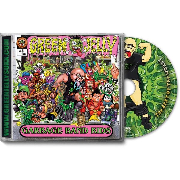 Green Jellÿ - Garbage Band Kids i gruppen CD / Pop hos Bengans Skivbutik AB (4126452)