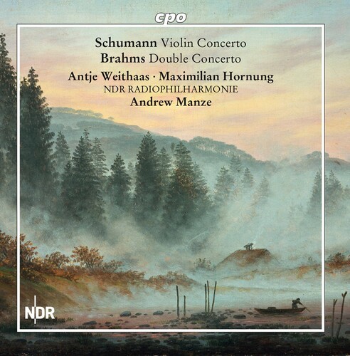 Schumann / Brahms - Violin Concerto / Double Concerto i gruppen CD / Klassiskt hos Bengans Skivbutik AB (4127262)