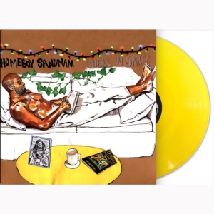 Homeboy Sandman - There In Spirit (Yellow Canary Viny i gruppen VINYL / Hip Hop-Rap hos Bengans Skivbutik AB (4128589)