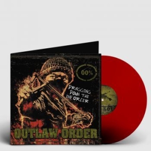 Outlaw Order - Dragging Down The Enforcer (Red) i gruppen VINYL / Hårdrock/ Heavy metal hos Bengans Skivbutik AB (4128608)