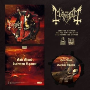 Mayhem - Bad Blood (Vinyl Picture Disc Shape i gruppen VINYL / Hårdrock/ Heavy metal hos Bengans Skivbutik AB (4128794)