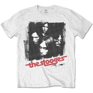 Iggy & The Stooges - Iggy & The Stooges Unisex T-Shirt : Four Faces i gruppen CDON - Exporterade Artiklar_Manuellt / T-shirts_CDON_Exporterade hos Bengans Skivbutik AB (4130275r)