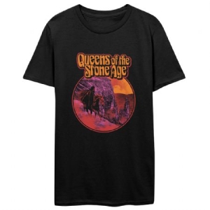 Queens Of The Stone Age - Queens Of The Stone Age Unisex T-Shirt : Hell Ride i gruppen CDON - Exporterade Artiklar_Manuellt / T-shirts_CDON_Exporterade hos Bengans Skivbutik AB (4130295r)