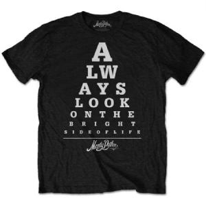 Monty Python - Monty Python Unisex T-Shirt : Bright Side Eye Test i gruppen MERCH / T-Shirt / Sommar T-shirt 23 hos Bengans Skivbutik AB (4130304r)