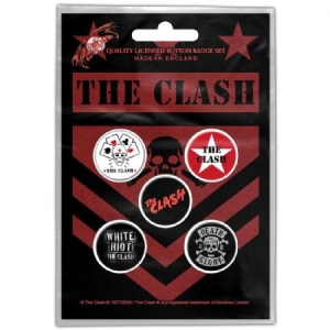 Clash - The Clash Button Badge Pack : London Calling i gruppen ÖVRIGT / Merch Nyheter hos Bengans Skivbutik AB (4130340)