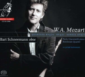 Mozart W A - Quartets & Sonata In F Major i gruppen MUSIK / SACD / Klassiskt hos Bengans Skivbutik AB (4131598)