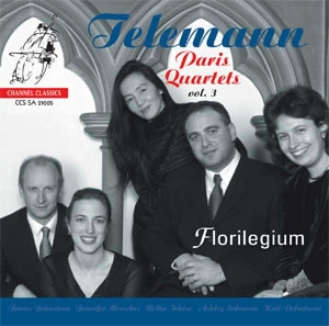 Telemann Georg Philipp - Paris Quartets, Vol. 3 i gruppen MUSIK / SACD / Klassiskt hos Bengans Skivbutik AB (4131603)