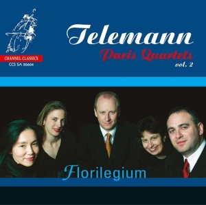 Telemann Georg Philipp - Paris Quartets, Vol. 2 i gruppen Externt_Lager / Naxoslager hos Bengans Skivbutik AB (4131618)