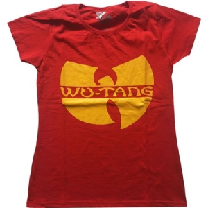 Wu-tang Clan - Wu-Tang Clan Ladies T-Shirt : Logo i gruppen Minishops / Wu-Tang Clan hos Bengans Skivbutik AB (4132150)