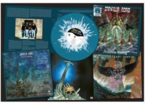Manilla Road - Atlantis Rising (Blue/White Splatte i gruppen VINYL / Hårdrock hos Bengans Skivbutik AB (4132267)