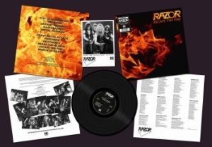 Razor - Escape The Fire (Black Vinyl Lp) i gruppen VINYL / Hårdrock/ Heavy metal hos Bengans Skivbutik AB (4132270)