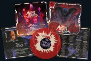 Night Cobra - Dawn Of The Serpent (Red/Bone Splat i gruppen VINYL / Hårdrock/ Heavy metal hos Bengans Skivbutik AB (4132273)