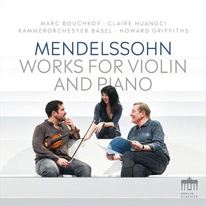 Mendelssohn Felix - Works For Violin & Piano i gruppen Externt_Lager / Naxoslager hos Bengans Skivbutik AB (4132866)