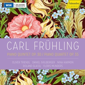 Fruhling Carl - Piano Quintet, Op. 30, Piano Quarte i gruppen Externt_Lager / Naxoslager hos Bengans Skivbutik AB (4132934)