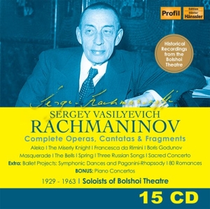 Rachmaninoff Sergei - Complete Operas, Cantatas & Fragmen i gruppen Externt_Lager / Naxoslager hos Bengans Skivbutik AB (4132946)