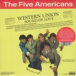 Five Americans The - Western Union (Gold Vinyl) i gruppen VI TIPSAR / Record Store Day / RSD2022 hos Bengans Skivbutik AB (4132996)