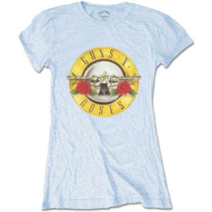 Guns N Roses - Guns N´ Roses Ladies T-Shirt : Classic Bullet Logo (Skinny Fit) i gruppen ÖVRIGT / MK Test 5 hos Bengans Skivbutik AB (4133025r)
