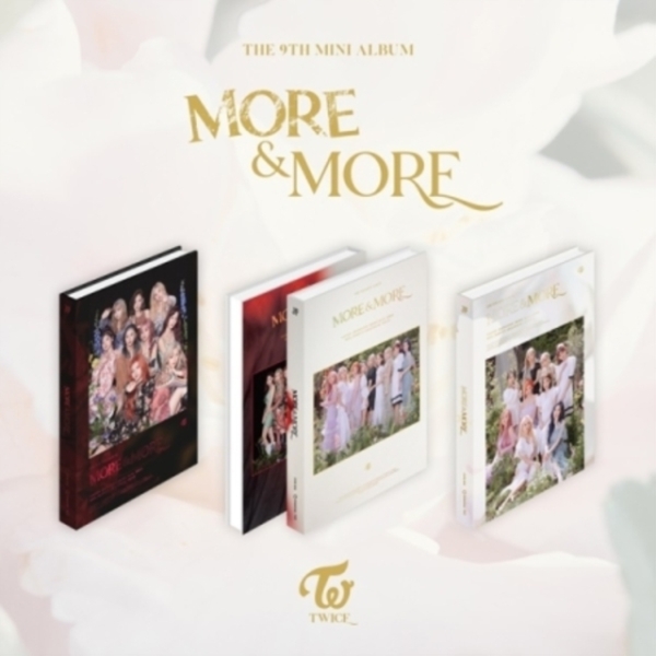 Twice - 9th Mini [MORE & MORE] (Random version) i gruppen K-POP / Toppsäljare hos Bengans Skivbutik AB (4134039)