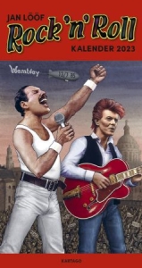 Jan Lööf Rock 'n' Roll-kalender 2023 i gruppen BÖCKER / Häftad bok / Blandat hos Bengans Skivbutik AB (4134938)