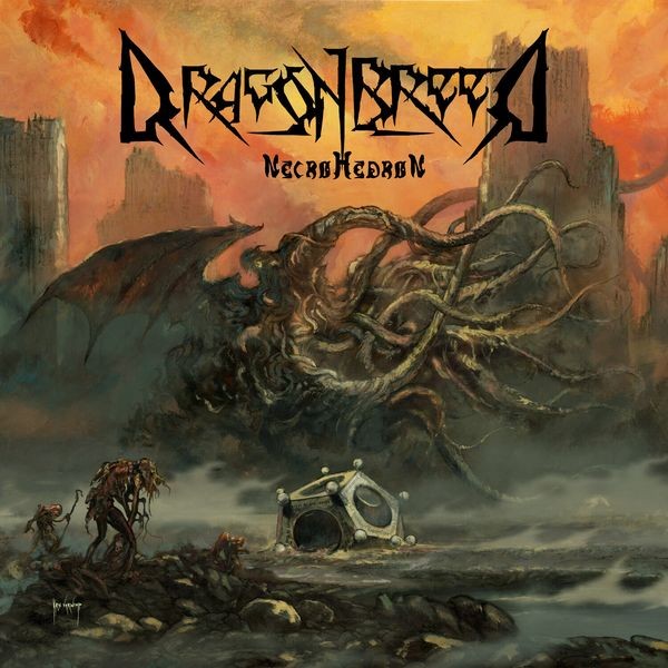 Dragonbreed - Necrohedron i gruppen CD / Hårdrock/ Heavy metal hos Bengans Skivbutik AB (4135804)