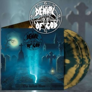 Denial Of God - Hallow Mass The (Sea Blue/Gold 2 Lp i gruppen VINYL / Hårdrock/ Heavy metal hos Bengans Skivbutik AB (4135860)