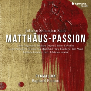 Pygmalion & Raphaël Pichon - Bach Matthaus-Passion i gruppen CD / Klassiskt,Övrigt hos Bengans Skivbutik AB (4136238)