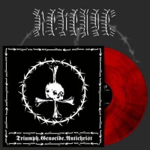 Revenge - Triumph Genocide Antichrist (Red Ma i gruppen VINYL / Hårdrock hos Bengans Skivbutik AB (4136263)