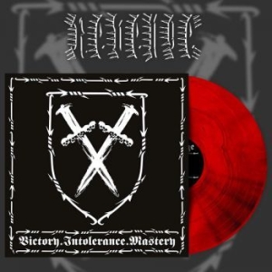 Revenge - Victory. Intolerance. Mastery (Red/ i gruppen VINYL / Hårdrock/ Heavy metal hos Bengans Skivbutik AB (4136264)