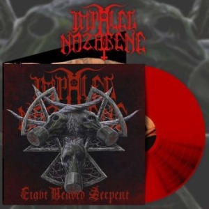Impaled Nazarene - Eight Headed Serpent (Red Vinyl Lp) i gruppen VINYL / Hårdrock/ Heavy metal hos Bengans Skivbutik AB (4136268)