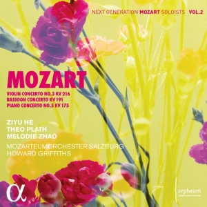 Mozart Wolfgang Amadeus - Violin Concerto No. 3, Kv. 216 Bas i gruppen Externt_Lager / Naxoslager hos Bengans Skivbutik AB (4136298)