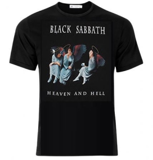 Black Sabbath - Black Sabbath T-Shirt Heaven And Hell i gruppen Minishops / Dio hos Bengans Skivbutik AB (4136855)