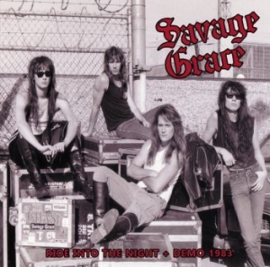 Savage Grace - Ride Into The Night + Demo 1983 i gruppen CD / Hårdrock/ Heavy metal hos Bengans Skivbutik AB (4137194)