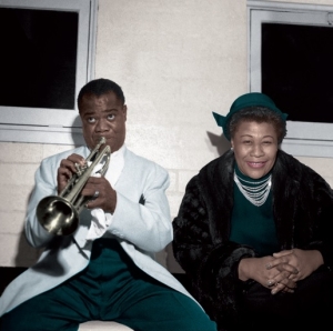 Fitzgerald Ella & Louis Armstrong - Ella And Louis Again i gruppen VINYL / Jazz hos Bengans Skivbutik AB (4138328)