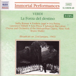 Verdi Giuseppe - La Forza Del Destino i gruppen Externt_Lager / Naxoslager hos Bengans Skivbutik AB (4138662)