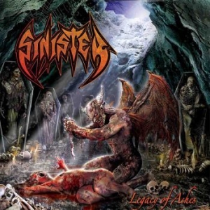 Sinister - Legacy Of Ashes (Clear/Orange/Blue i gruppen VINYL / Hårdrock/ Heavy metal hos Bengans Skivbutik AB (4139274)