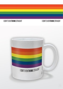 Mugg - I don't even think straight i gruppen ÖVRIGT / Merchandise hos Bengans Skivbutik AB (4139892)