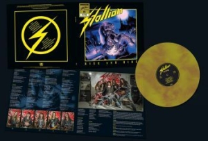 Stallion - Rise And Ride (Purple/Yellow Marble i gruppen VINYL / Hårdrock hos Bengans Skivbutik AB (4140879)
