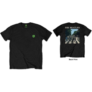The Beatles - F&B Packaged Abbey Road & Logo Uni Bl    i gruppen MERCHANDISE / T-shirt / Pop-Rock hos Bengans Skivbutik AB (4141041r)