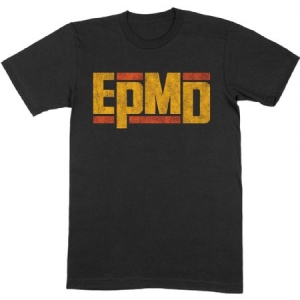 EPMD - Unisex Tee: Distressed Classic Logo i gruppen ÖVRIGT / Merchandise hos Bengans Skivbutik AB (4141096r)