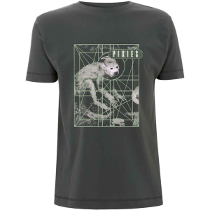 Pixies - Monkey Grid Uni Char T-Shirt  (XL) i gruppen ÖVRIGT / -Start Tshirt hos Bengans Skivbutik AB (4141174)