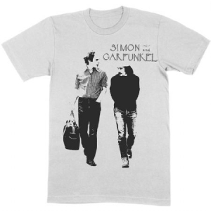 Simon & Garfunkel - Unisex T-Shirt: Walking i gruppen Minishops / Simon Garfunkel hos Bengans Skivbutik AB (4141183r)