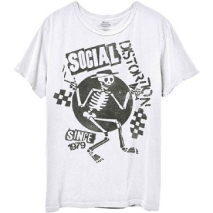 Social Distorrion - Unisex T-Shirt: Speakeasy Checkerboard i gruppen MERCH / T-Shirt / Sommar T-shirt 23 hos Bengans Skivbutik AB (4141191r)