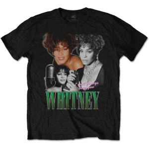 Whitney Houston - Always Love You Homage Uni Bl    i gruppen MERCHANDISE / T-shirt / Pop-Rock hos Bengans Skivbutik AB (4141233r)